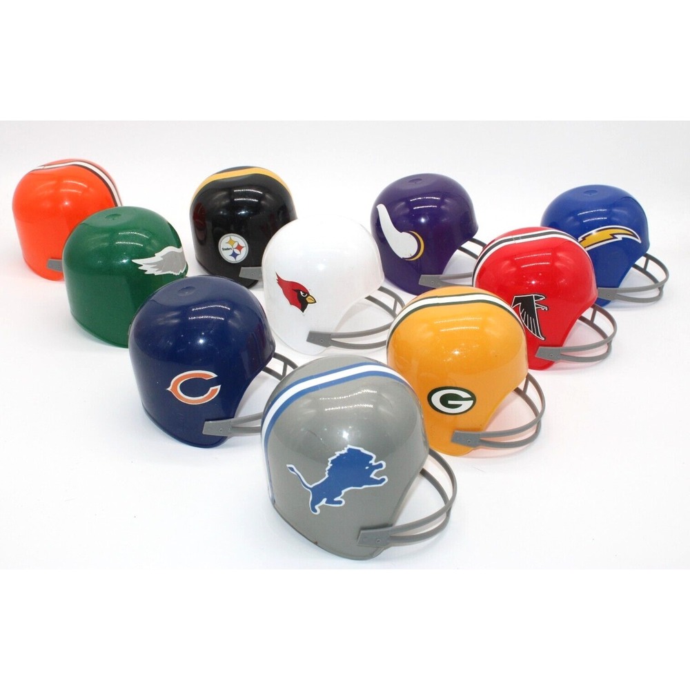 1974 NFL Football Dairy Queen PROMO MINI Vintage Plastic Helmets 10 Laich Sports